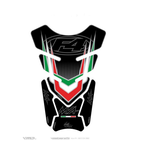 PROTECTOR DEPOSITO 4PCS NEGRO MV AGUSTA