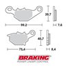 PASTILLAS FRENO OFF ROAD SINTERIZADAS BRAKING 905CM44 SUZUKI RM 85 (2005-2018)