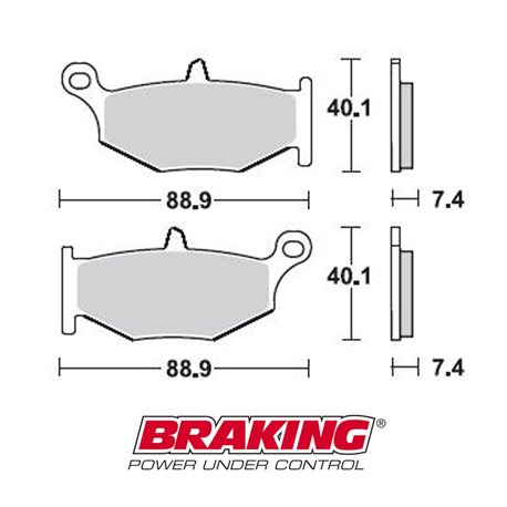 PASTILLAS FRENO ON ROAD SINTERIZADAS BRAKING 924CM56 SUZUKI (2006-2012)