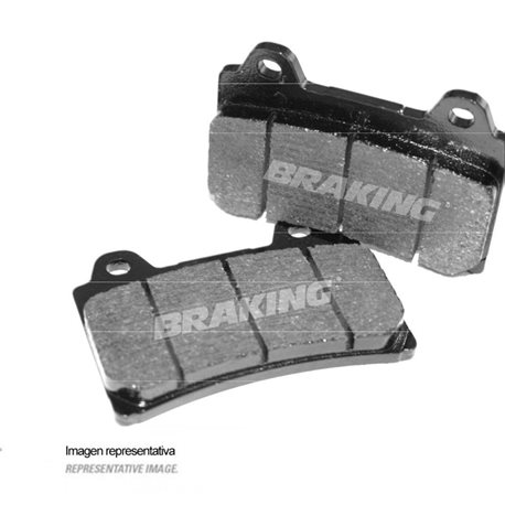 PASTILLAS FRENO SEMI METÁLICAS BRAKING 886SM1 FANTIC, HONDA, HM (2002-2019)