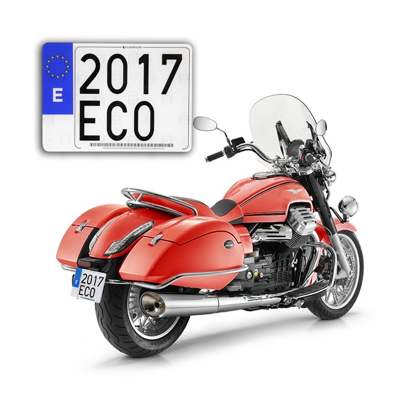 Placa de Matricula acrilicas para Moto — Totcar